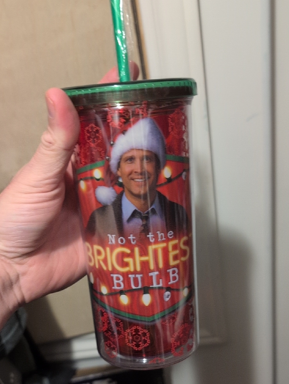 National Lampoon's Christmas Vacation Holiday Movie Tumbler with Straw